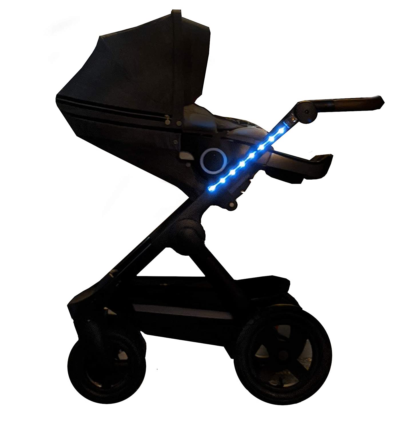 lights for jogging stroller Strollbright LED Walking Light for Baby Strollers - Long Lasting Safety Light