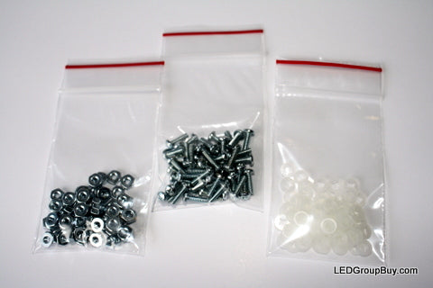 MakersLED Additional Hardware Kit for Mounting 25 LEDs