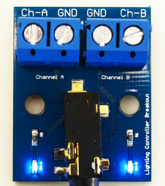 Lighting Controller DIY Breakout Board (2 Channel)