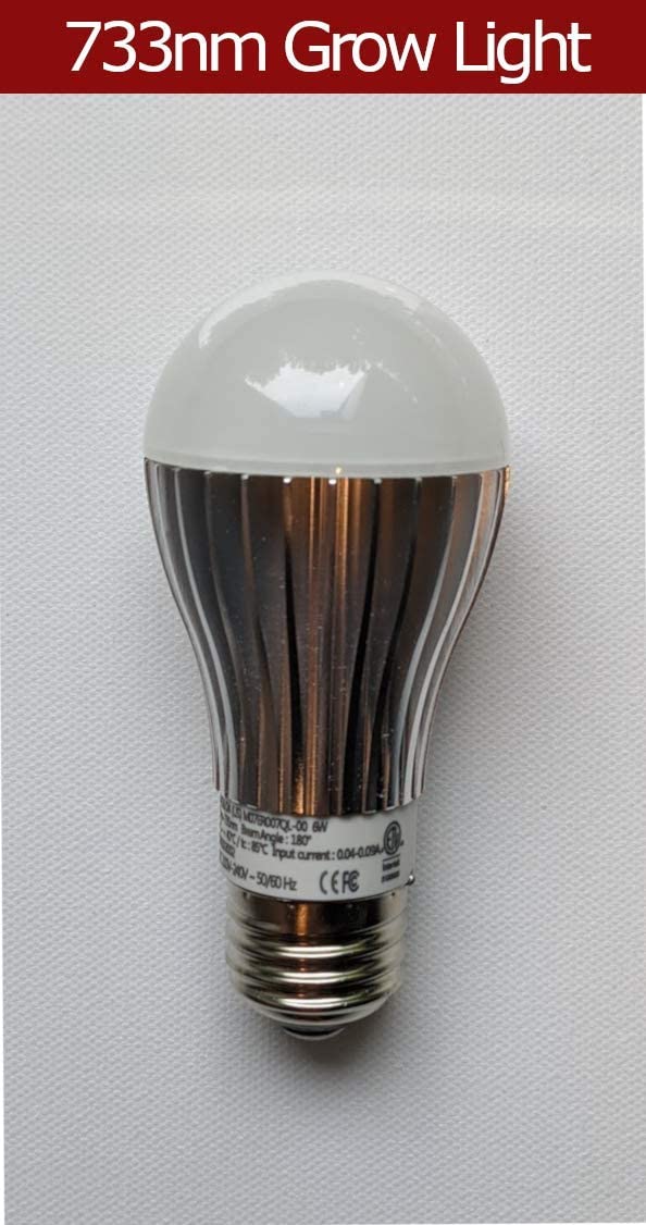 Industrial Grade LED Grow Bulb A19 730nm - Far Red LED M07ER006QE-00