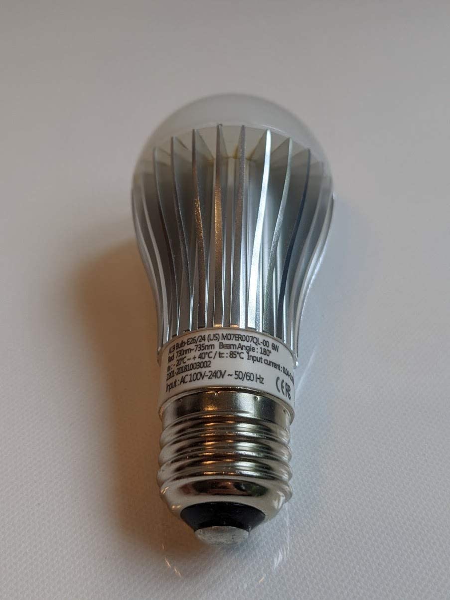 Industrial Grade LED Grow Bulb A19 730nm - Far Red LED M07ER006QE-00