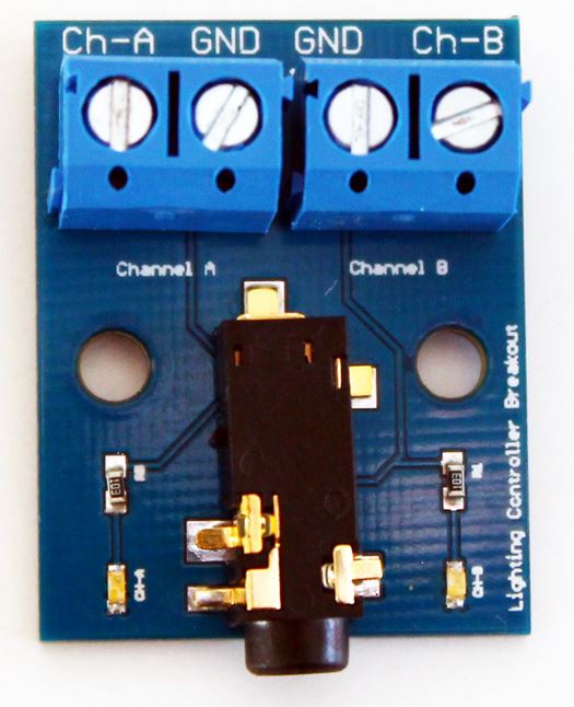 Lighting Controller DIY Breakout Board (2 Channel)