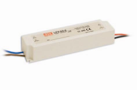 Meanwell 12V 5A 60W LED Driver LPV-60-12